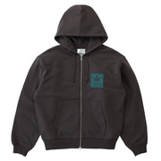 Gramicci Hemp Zip Hooded Sweatshirt Deep Brown - Parasol Store