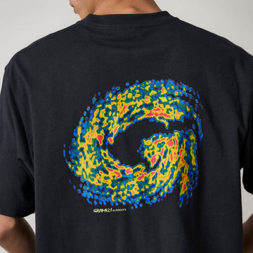 Gramicci Hurricane Tee Vintage Black - Parasol Store