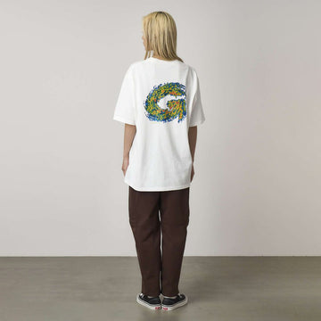 Gramicci Hurricane Tee White - Parasol Store