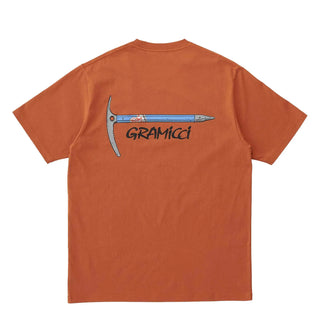 Gramicci Ice Axe Tee Burnt Orange - Parasol Store