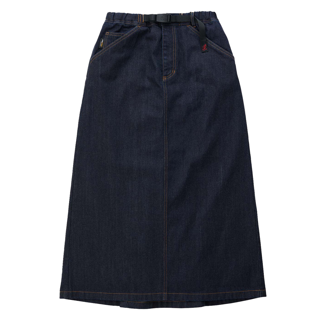 Gramicci Womens Japanese Denim Skirt Indigo - Parasol Store