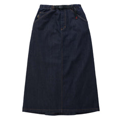 Gramicci Womens Japanese Denim Skirt Indigo - Parasol Store