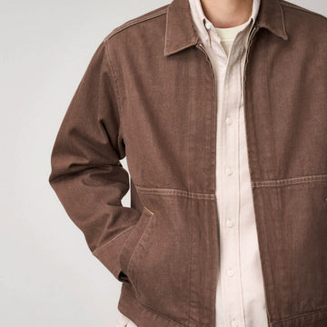 Gramicci Japanese Slub Denim Jacket Amber - Parasol Store
