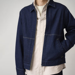 Gramicci Japanese Slub Denim Jacket Indigo - Parasol Store
