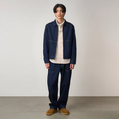 Gramicci Japanese Slub Denim Jacket Indigo - Parasol Store