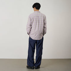 Gramicci L/S Checkered Ombre Shirt Purple