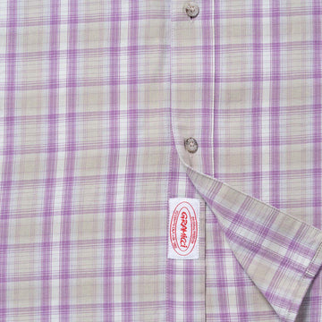 Gramicci L/S Checkered Ombre Shirt Purple