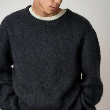 Gramicci Mohair Sweater Charcoal - Parasol Store