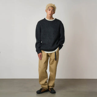 Gramicci Mohair Sweater Charcoal - Parasol Store