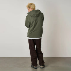 Gramicci Northside Plaid Hooded Jacket Olive - Parasol Store