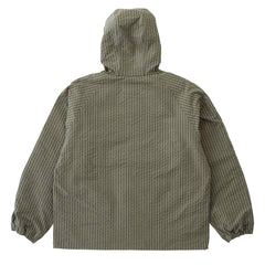 Gramicci Northside Plaid Hooded Jacket Olive - Parasol Store