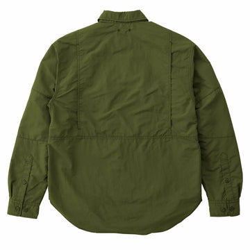 Gramicci Nylon Brentwood Shirt Olive - Parasol Store