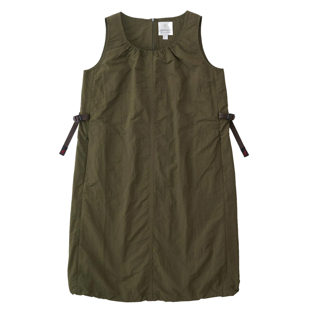Gramicci Womens Nylon Dress Deep Olive - Parasol Store