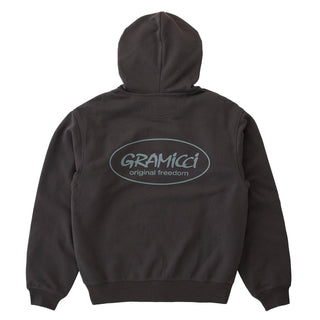 Gramicci Original Freedom Zip Hooded Sweatshirt Deep Brown - Parasol Store