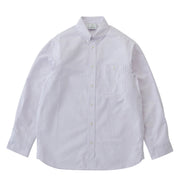 Gramicci Oxford Button Down Stance Shirt Iris Stripe - Parasol Store