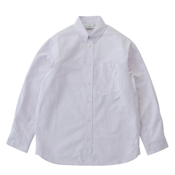 Gramicci Oxford Button Down Stance Shirt Iris Stripe - Parasol Store