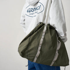 Gramicci Plaid Climbing Tote Olive - Parasol Store