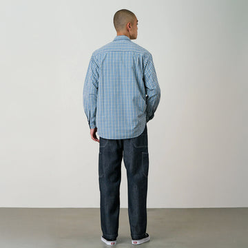 Gramicci Poplin Millwood Shirt Blue