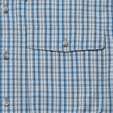 Gramicci Poplin Millwood Shirt Blue