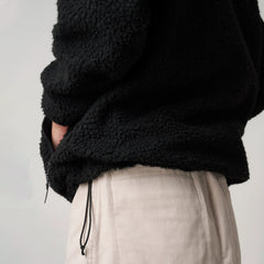 Gramicci Reversible Sherpa Jacket Charcoal / Black - Parasol Store