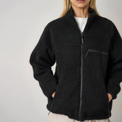 Gramicci Reversible Sherpa Jacket Charcoal / Black - Parasol Store