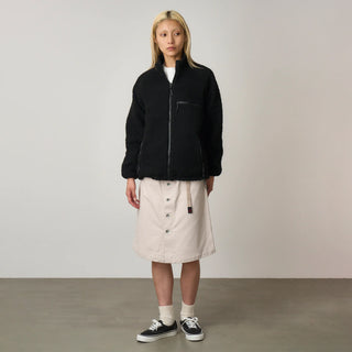 Gramicci Reversible Sherpa Jacket Charcoal / Black