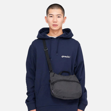 Gramicci Ripstop Shoulder Bag Rip-Stop Black - Parasol Store