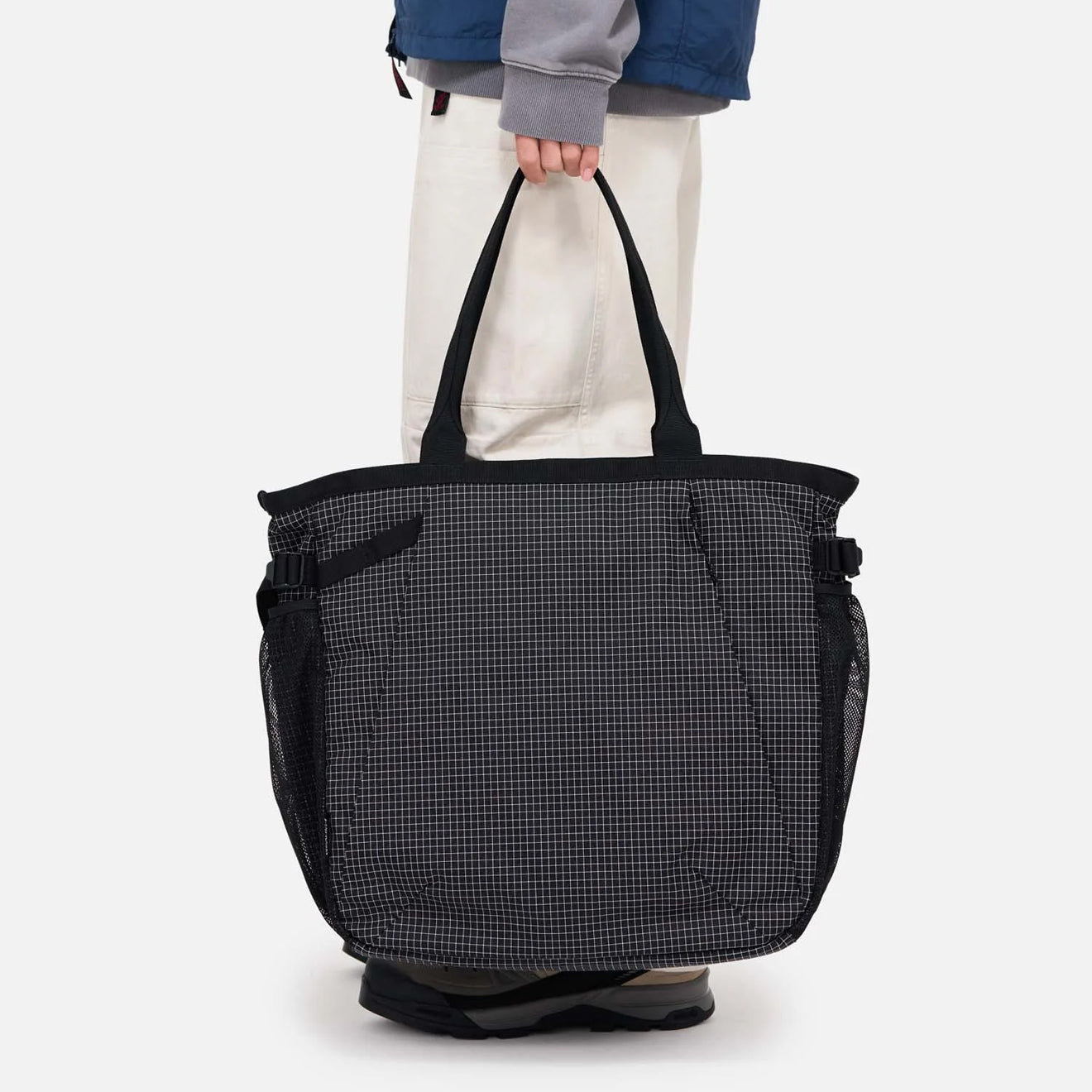 Gramicci Ripstop Tote Bag Rip-Stop Black - Parasol Store