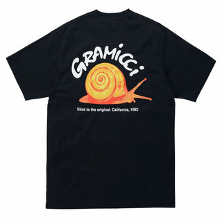 Gramicci Snail Tee Vintage Black - Parasol Store