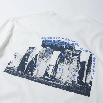 Gramicci Stonehenge Tee White - Parasol Store