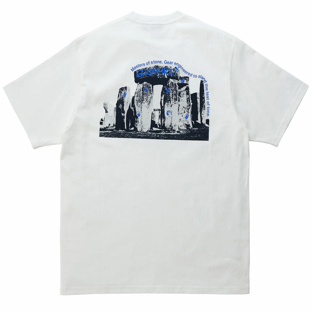 Gramicci Stonehenge Tee White - Parasol Store