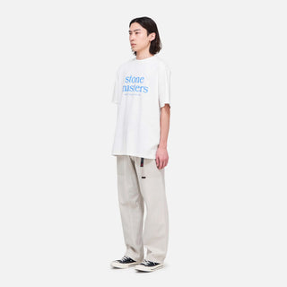Gramicci Stonemasters Tee White - Parasol Store