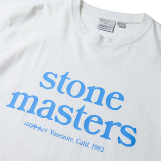 Gramicci Stonemasters Tee White - Parasol Store