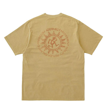 Gramicci Sun Tee Mustard Pigment - Parasol Store