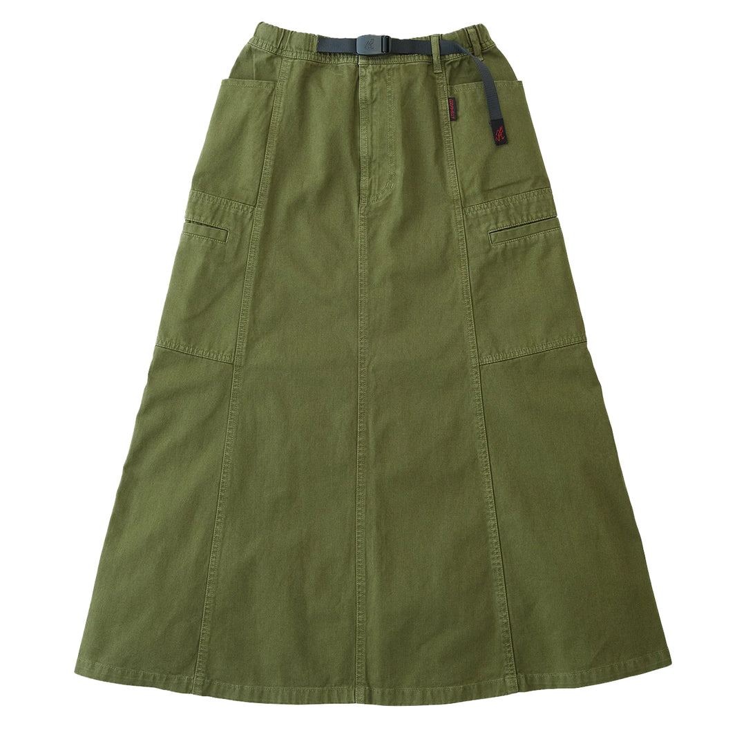 Gramicci Womens Voyager Skirt Olive - Parasol Store
