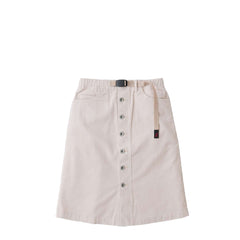Gramicci Womens Buttoned Down Midi Skirt Bone - Parasol Store