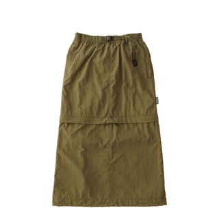 Gramicci Womens Convertible Micro Ripstop Skirt Army Green - Parasol Store