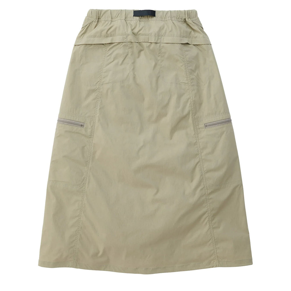 Gramicci Womens Softshell Nylon Skirt Taupe - Parasol Store