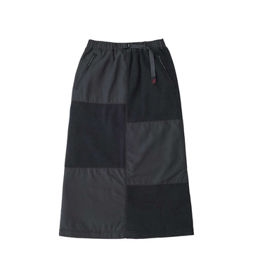 Gramicci Womens Thermal Fleece Patch Skirt Black - Parasol Store