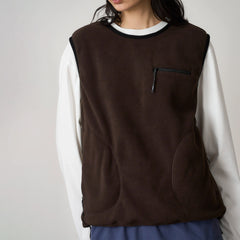 Gramicci Womens Thermal Fleece Pullover Tobacco - Parasol Store