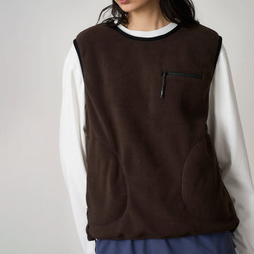 Gramicci Womens Thermal Fleece Pullover Tobacco - Parasol Store