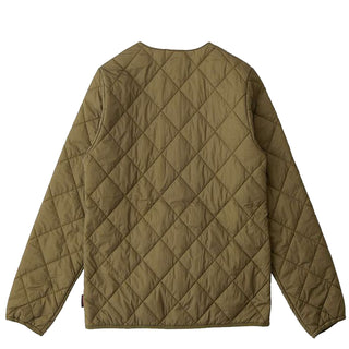 Gramicci Womens Thermal Insulation Quilted Jacket Deep Laurel - Parasol Store