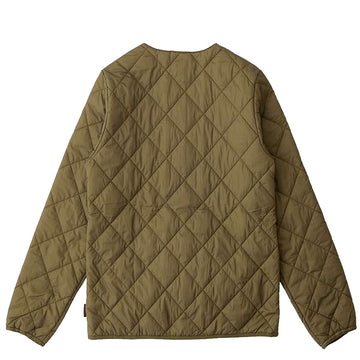 Gramicci Womens Thermal Insulation Quilted Jacket Deep Laurel - Parasol Store