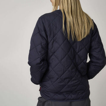Gramicci Womens Thermal Insulation Quilted Jacket Navy - Parasol Store