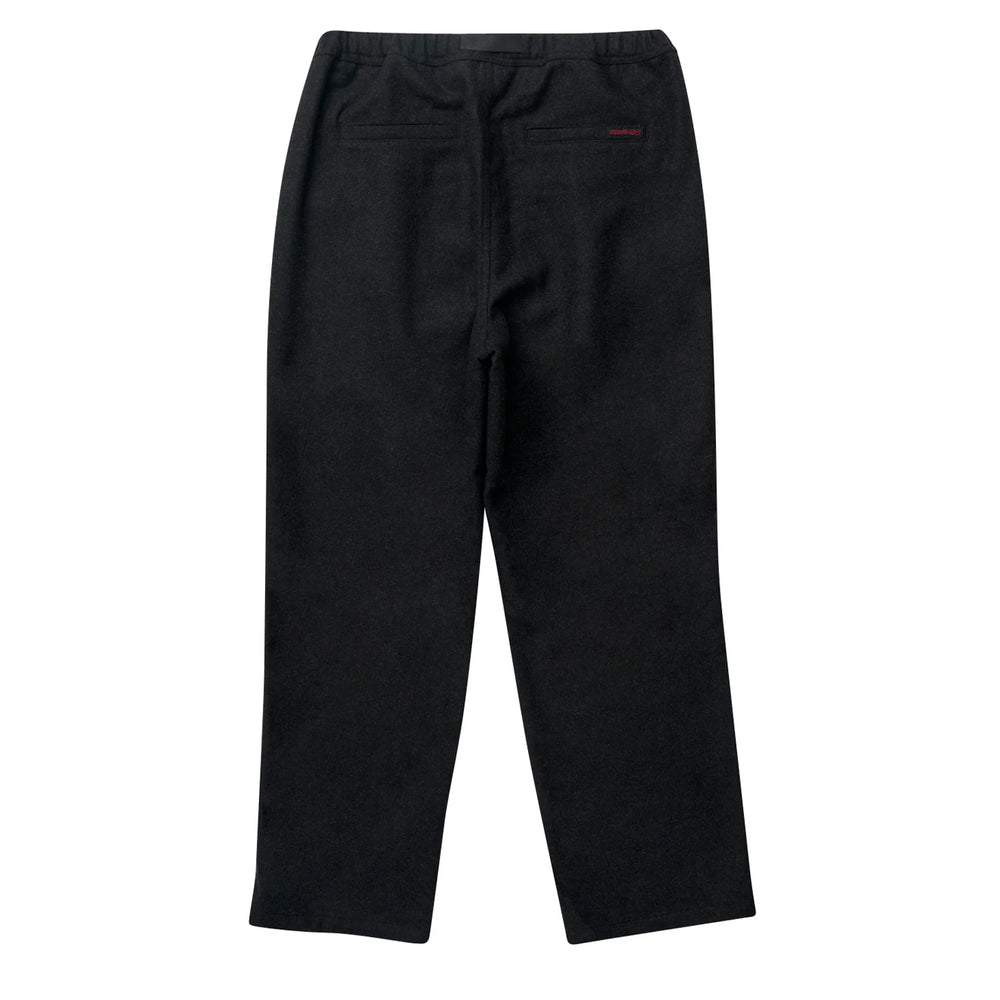 Gramicci Wool Relaxed Pleated Trouser Charcoal Wool - Parasol Store