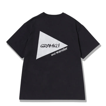 Gramicci x And Wander Backprint Tee Black - Parasol Store