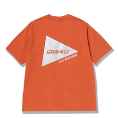 Gramicci x And Wander Backprint Tee Red - Parasol Store