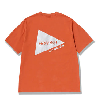 Gramicci x And Wander Backprint Tee Red - Parasol Store