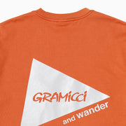 Gramicci x And Wander Backprint Tee Red - Parasol Store