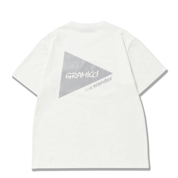 Gramicci x And Wander Backprint Tee White - Parasol Store